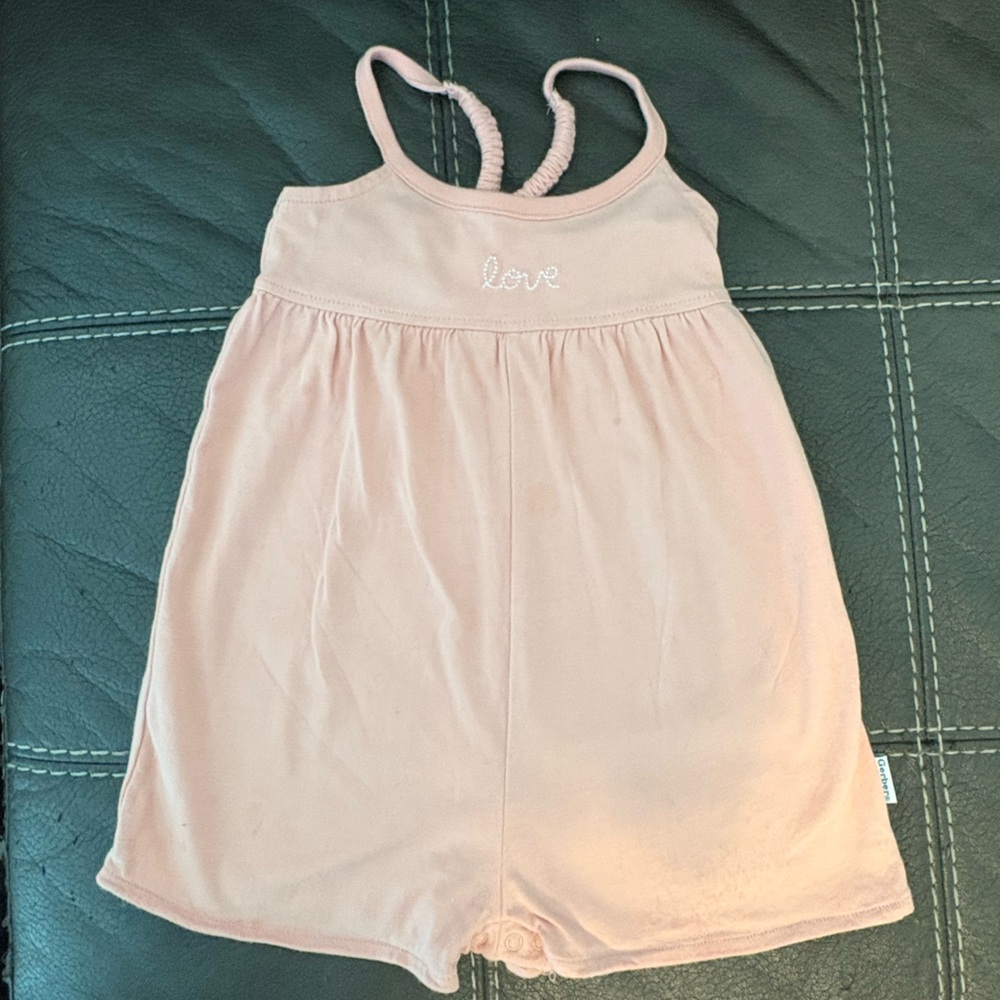 Gerber Pink Baby Garment